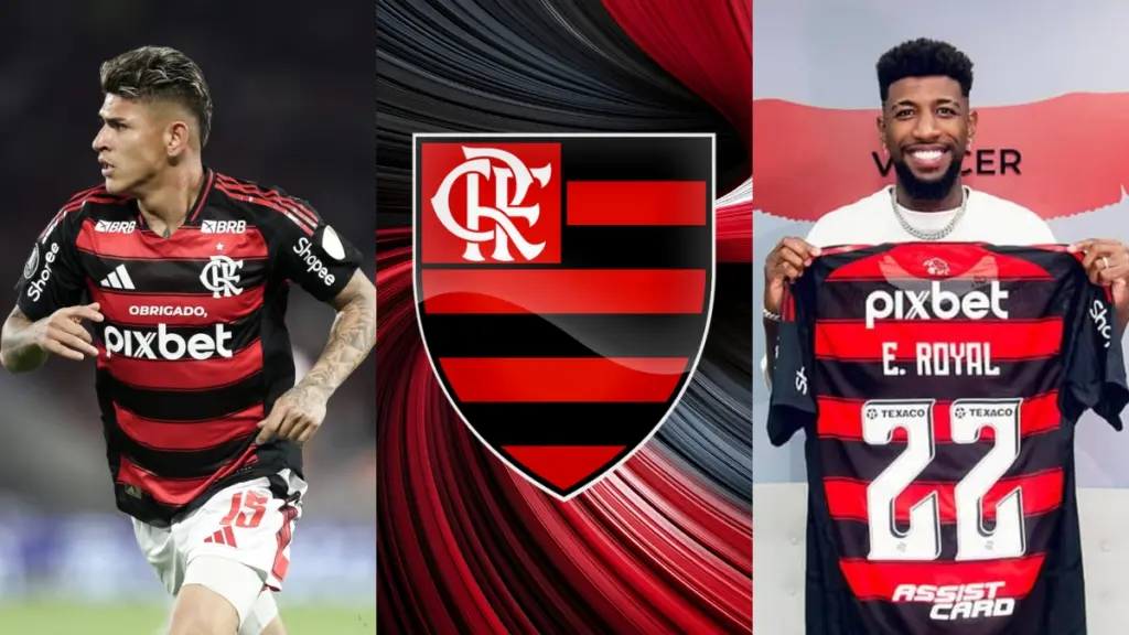Emerson Royal e Carrascal seguem no Flamengo após sondagens europeias